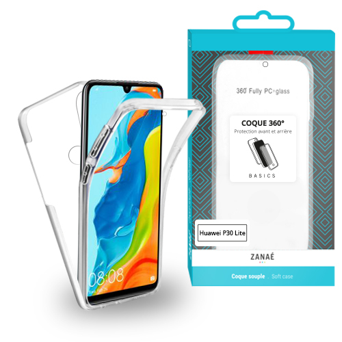 New TPU 360 pour Huawei P30 Lite / P30 Lite XL Transparent